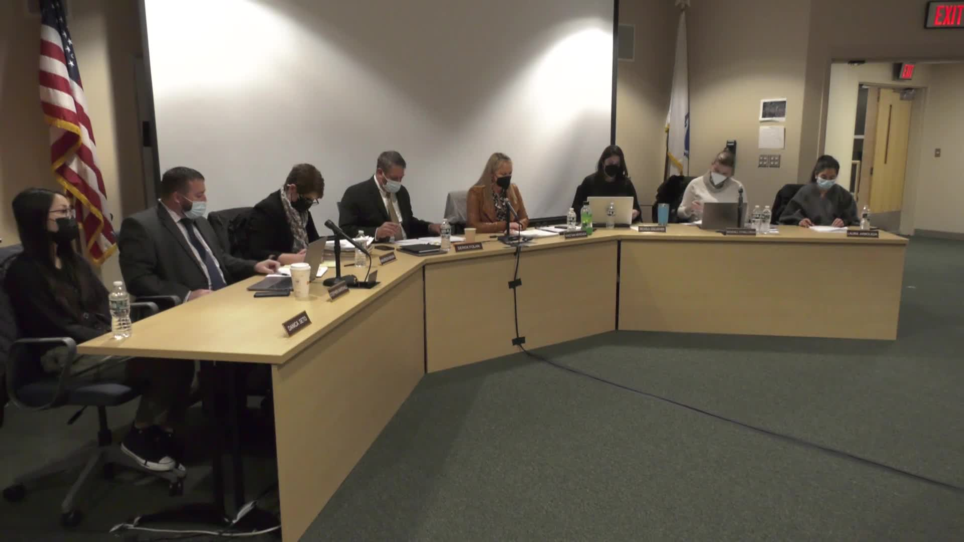 Canton School Committee Jan. 20, 2022