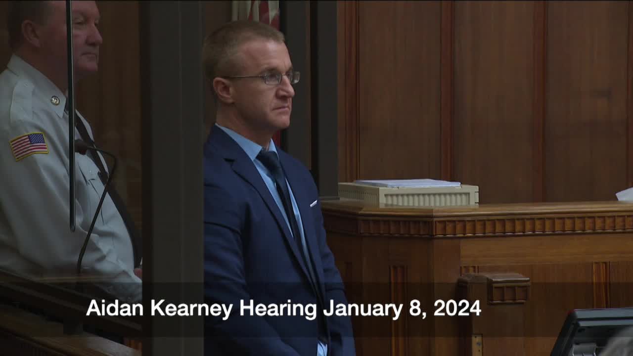 Aidan Kearney Hearing part 2 Jan. 8, 2024