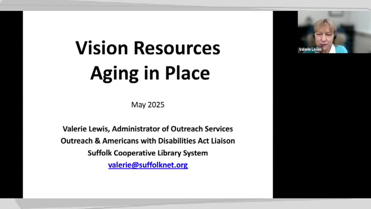 Health Show with Tufts Med Ctr on Vision Resources Aug 2025