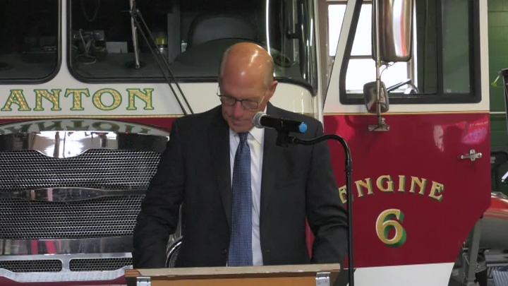 Thumbnail image for Canton Fire Chief Robery retirement April 3, 2026