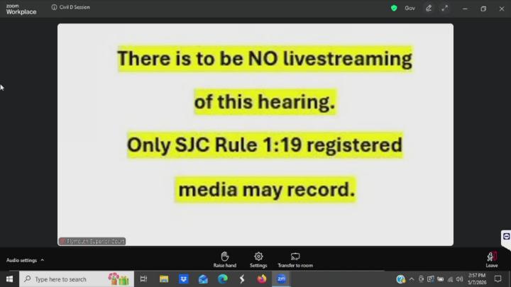 Thumbnail image for O'Keefe Read Civil Court Status Conference Hearing May 7, 2026