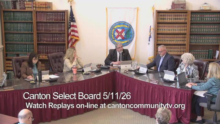 Thumbnail image for Canton Select Board May 11, 2026