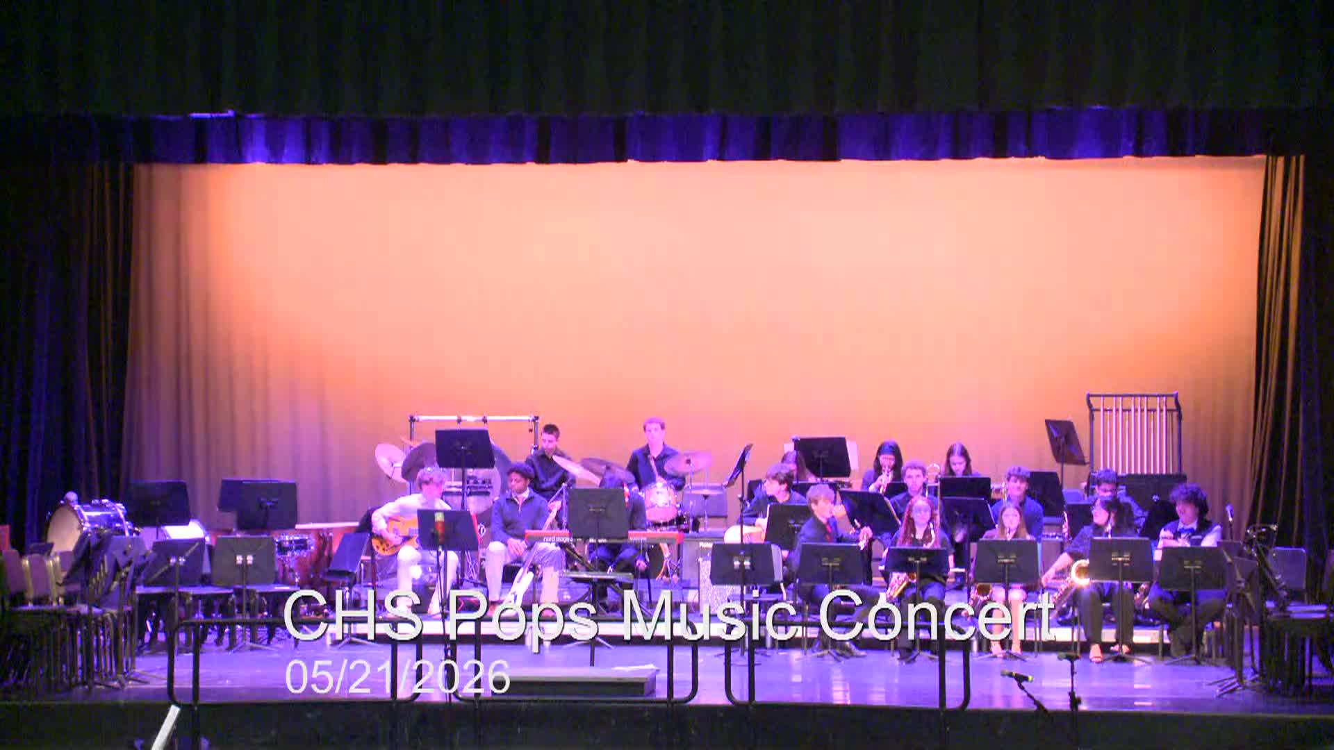 Thumbnail image for CHS Pops Concert 2026 of May 21, 2026