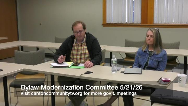 Thumbnail image for Canton Bylaw Modernization Committee 5_21_26