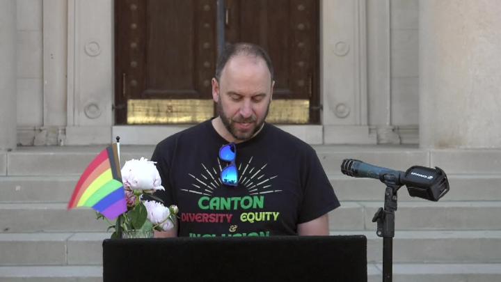 Thumbnail image for Canton Pride Flag Canton Public Library 2026