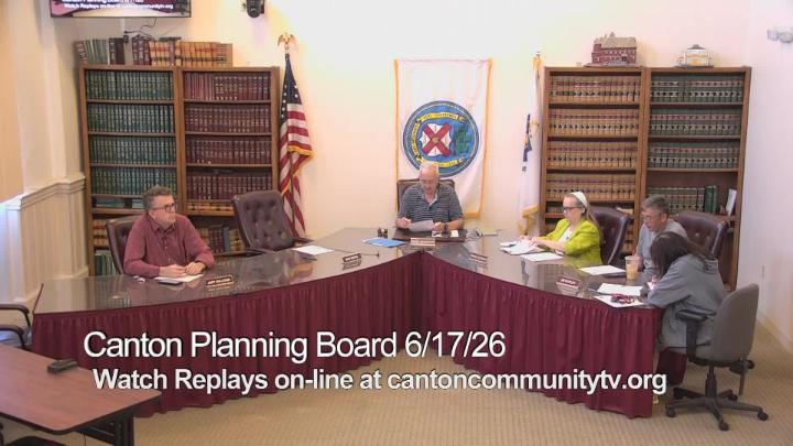 Thumbnail image for Canton Planning Board June 17, 2026