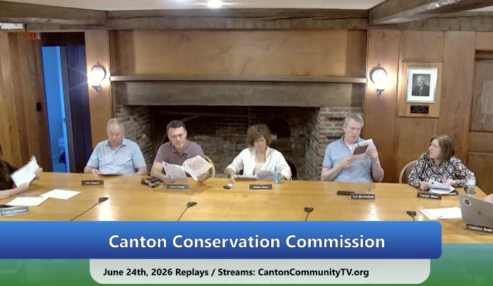 Thumbnail image for Canton Conservation Commission June 24, 2026