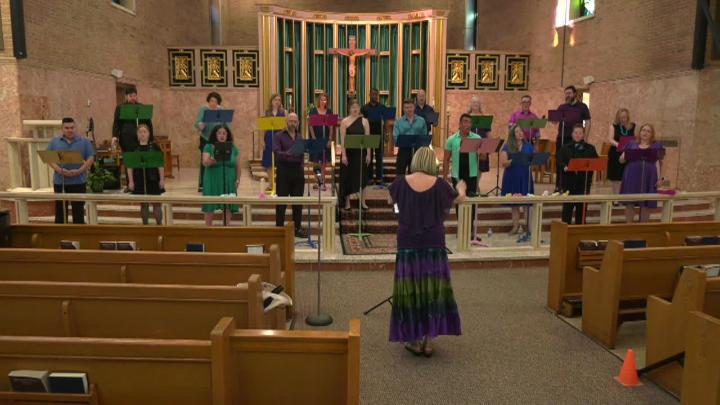 Thumbnail image for Saint Oscar Romero Parish Canton MA with the Labyrinth Choir Sing Of Dreams June 2026