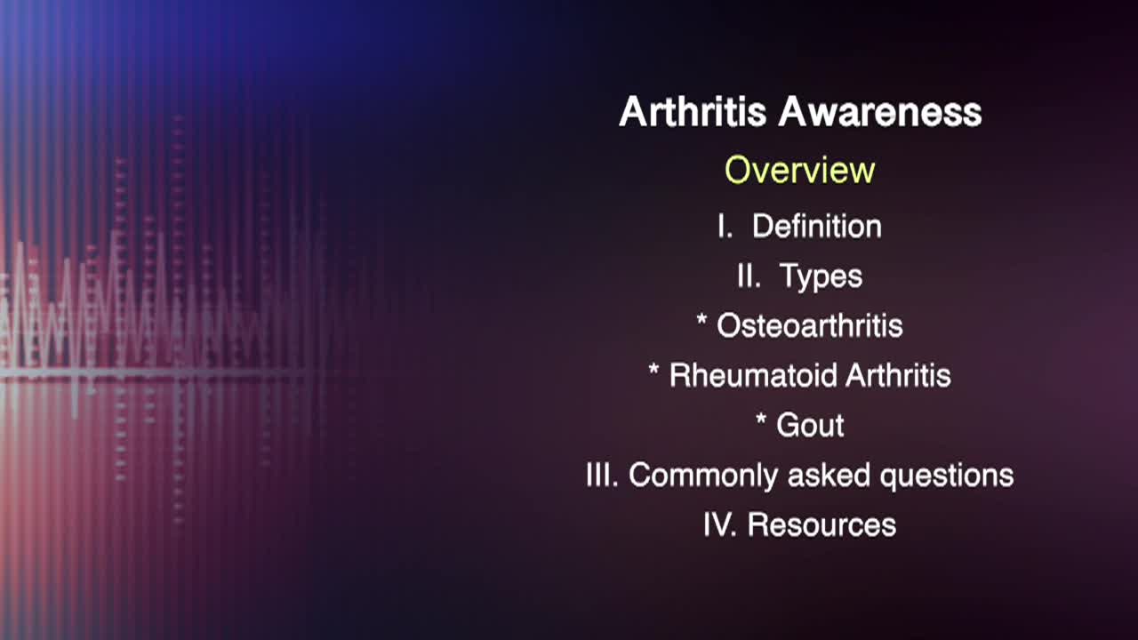 Thumbnail image for Health Show on Arthritis July 2026