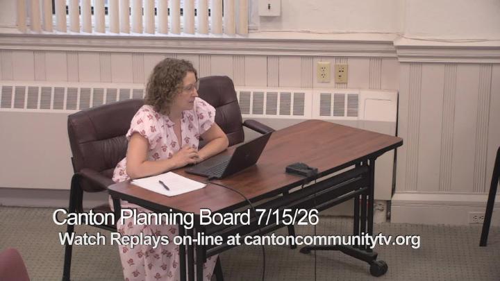 Thumbnail image for Canton Planning Board July 15, 2026