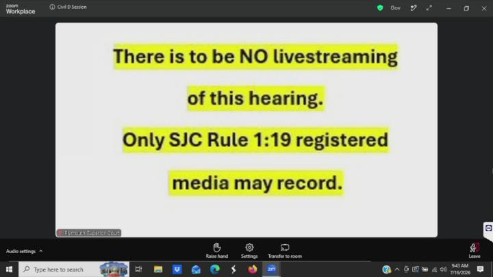 Thumbnail image for O'Keefe et al V Read et al Status Conference July 16, 2026