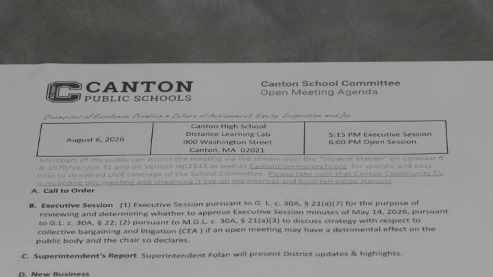 Thumbnail image for Canton School Committee Aug. 6, 2026