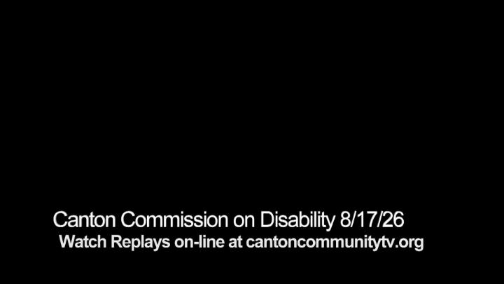 Thumbnail image for Commission on Disability Aug. 17, 2026